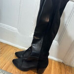 DV by Dolce Vita Treasure Suede Leather High Knee Boots